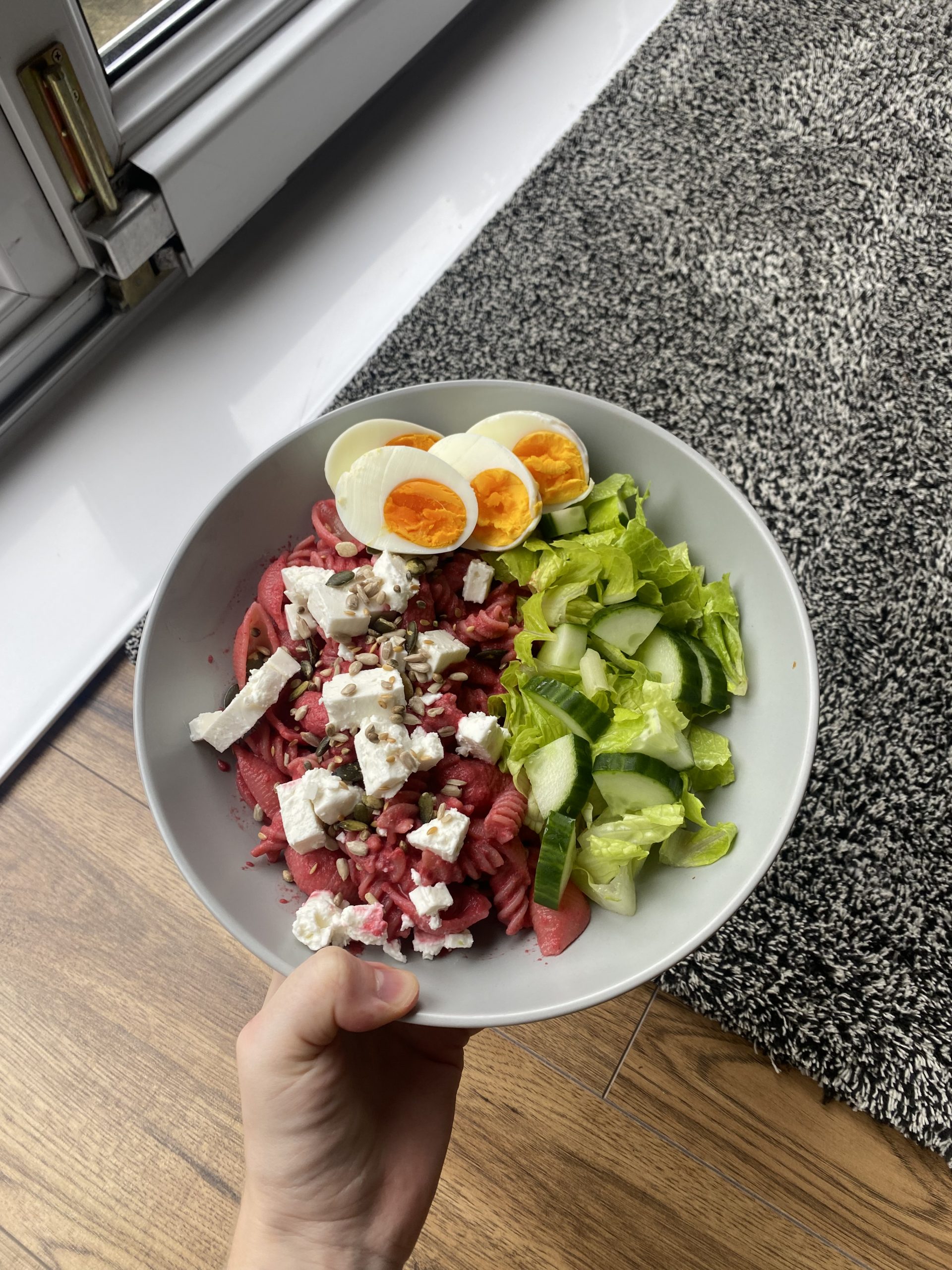 10 Minute Beetroot Pasta